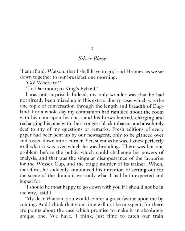 The Memoirs of Sherlock Holmes