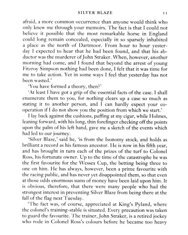 The Memoirs of Sherlock Holmes