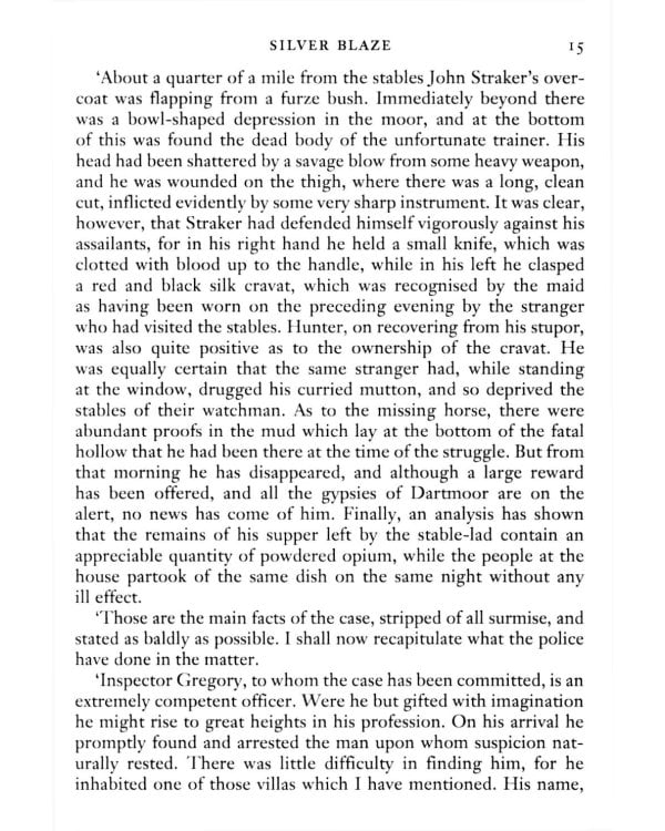 The Memoirs of Sherlock Holmes