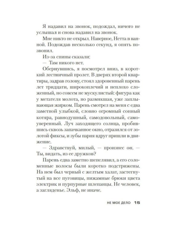 Не мое дело: роман