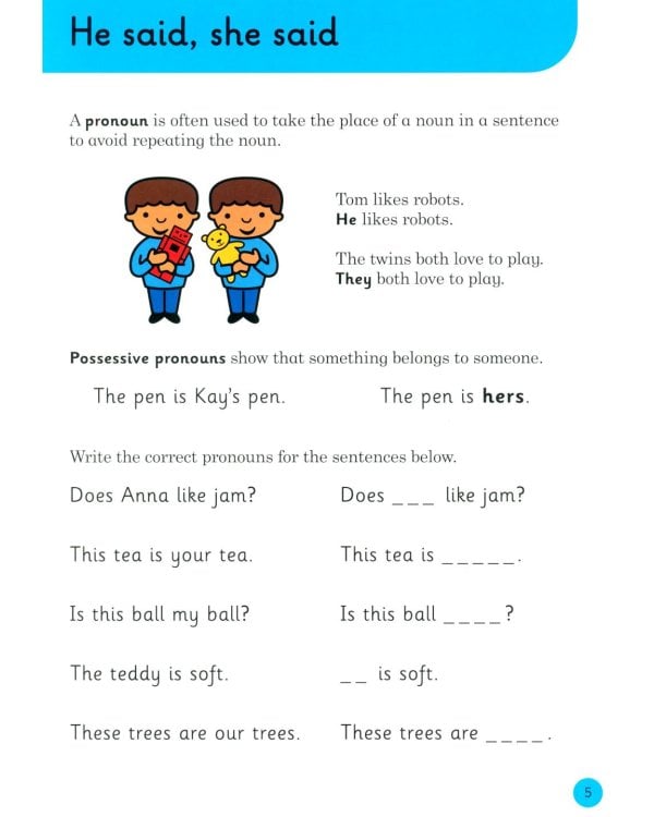 Learn With Ladybird - First Grammar - Activity Book