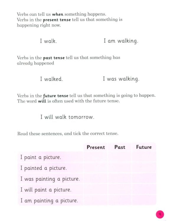 Learn With Ladybird - First Grammar - Activity Book