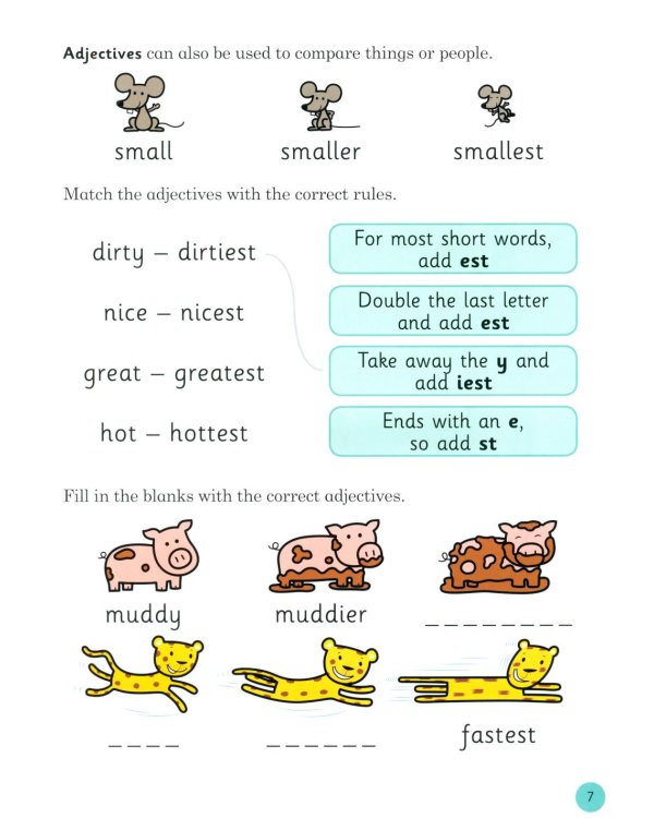 Learn With Ladybird - First Grammar - Activity Book