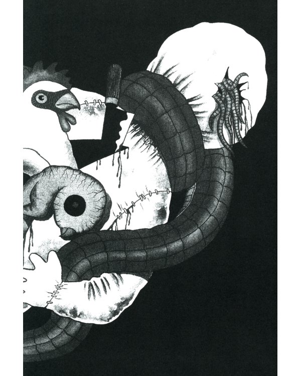 Красная змея