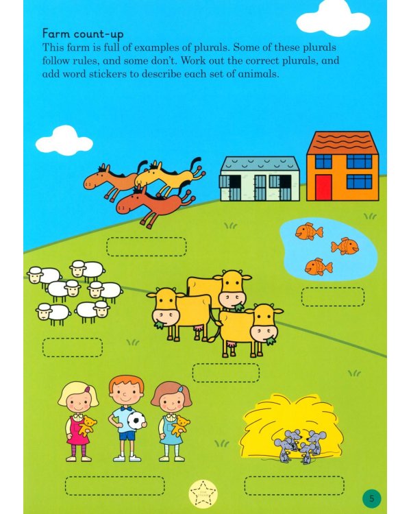 Learn With Ladybird - First Spelling - Activity Book