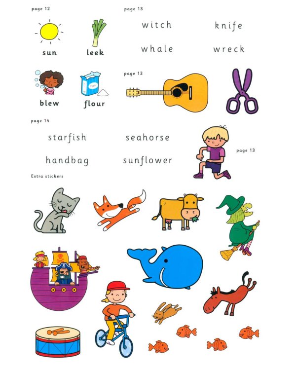 Learn With Ladybird - First Spelling - Activity Book