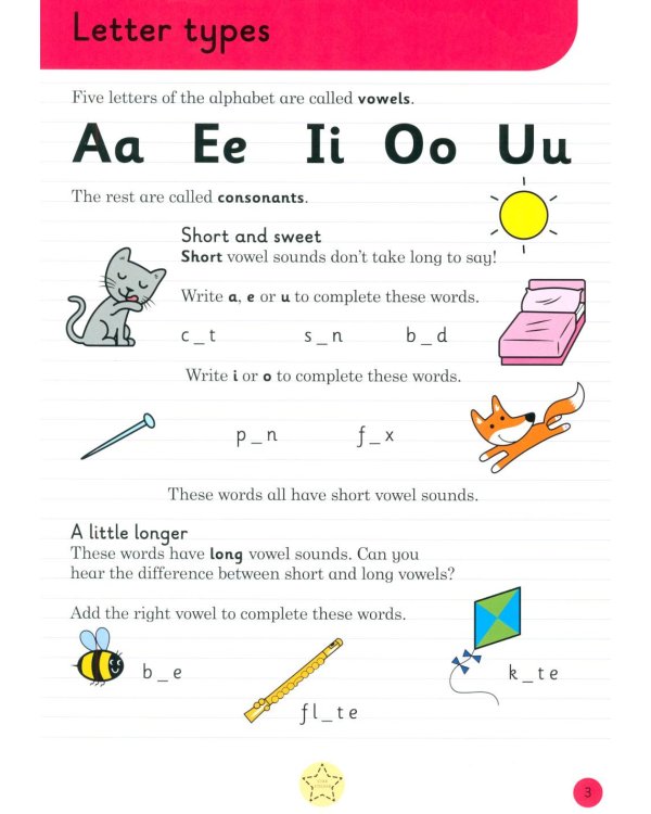 Learn With Ladybird - First Spelling - Activity Book