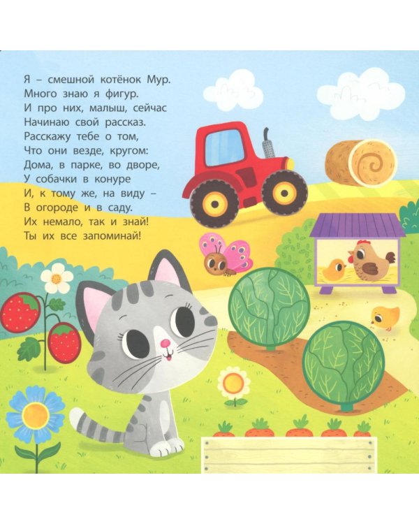 Дополнительное изображение книги «Котенок Мур в стране фигур»