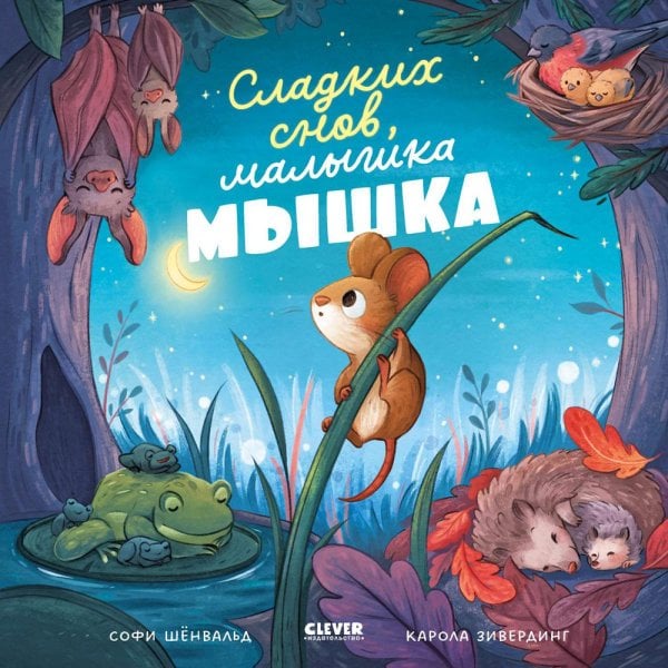 Книжки-картинки (мягкая обложка) Сладких снов, малышка мышка!