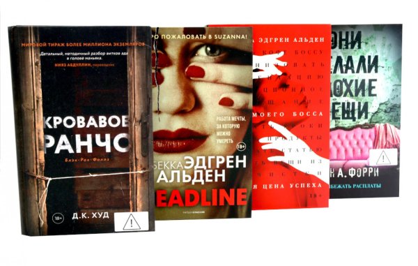 Обложка книги «Триллеры (комплект из 4-х книг)» — Альден Ребекка Эдгрен;Форри Лорен А., ISBN 9785885404099
