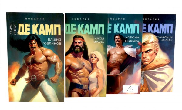 Обложка книги «Де Камп. Ч.1 (комплект из 4-х книг)» — Де Камп Лайон Спрэг, ISBN 9785885404747