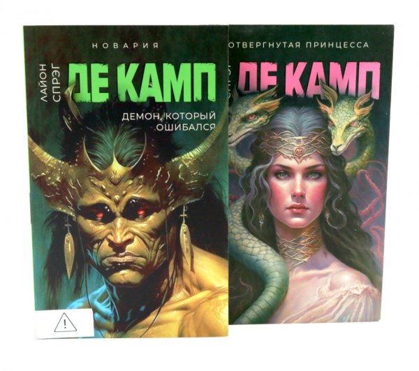 Обложка книги «Де Камп. Ч. 2 (комплект из 2-х книг)» — Де Камп Лайон Спрэг, ISBN 9785885405782
