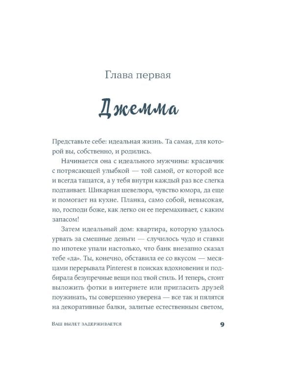 Ваш вылет задерживается: роман