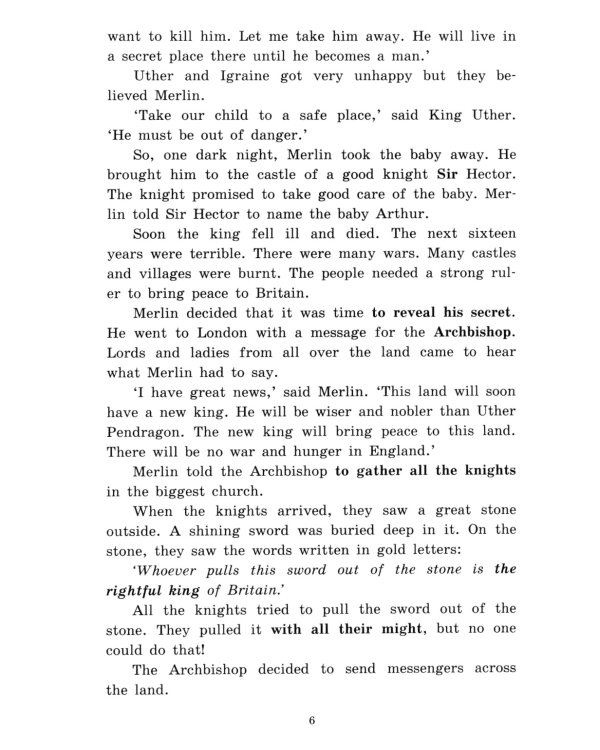 Легенды о короле Артуре. Домашнее чтение