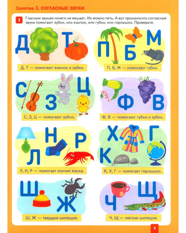 Уроки грамоты в детском саду и дома. Большая рабочая тетрадь. 5-6 лет