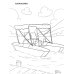 Водный транспорт: книжка-раскраска