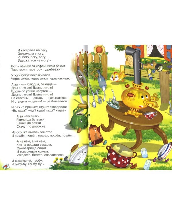 Сказки для малышей "Федорино горе"