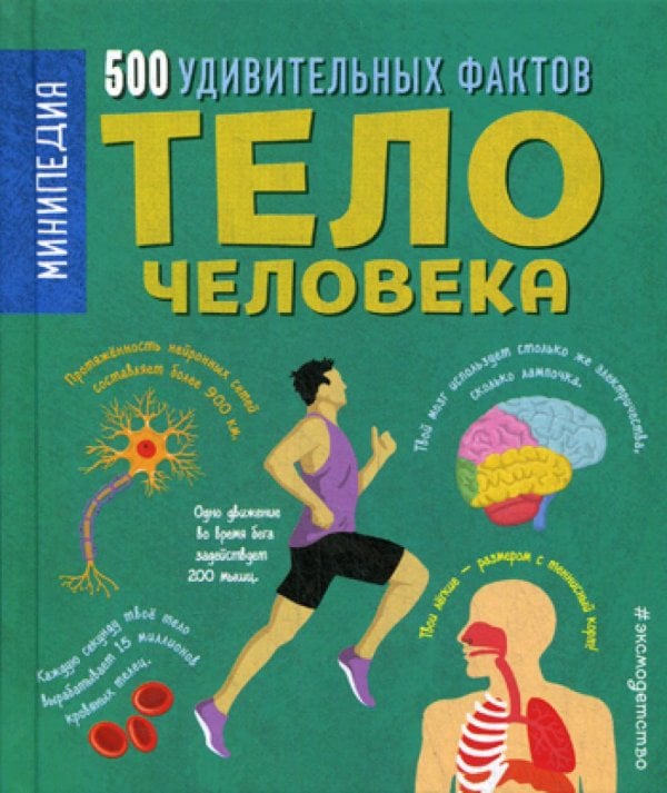 Тело человека. 500 удивительных фактов