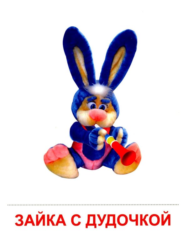 Игрушки. Учебное издание (16 демонстрационных картинок с текстом)