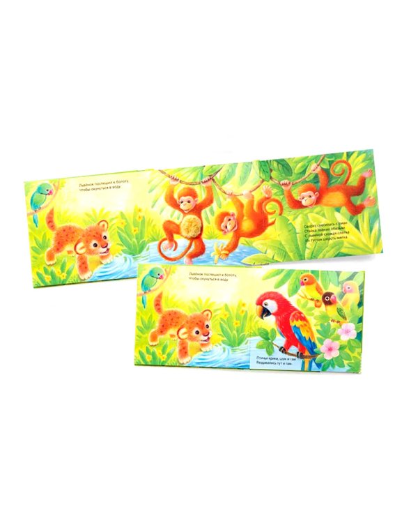 Потрогай и погладь. Львенок