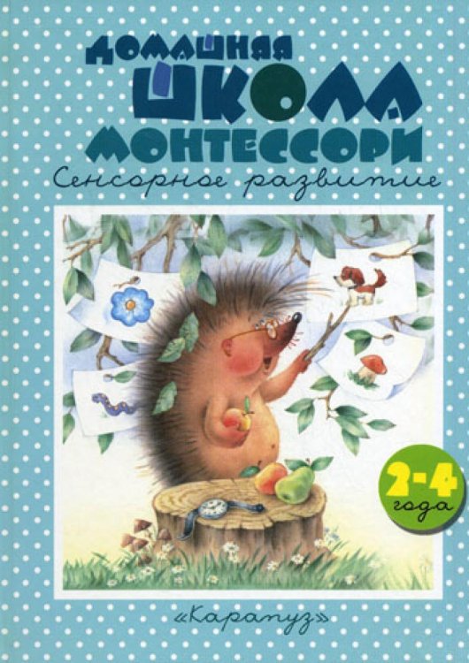 Сенсорное развитие. 2-4 года. Домашняя школа Монтессори (Книжки-несказки)