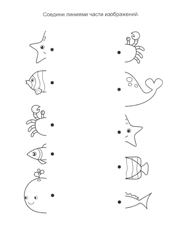 Подводный мир: книга с заданиями