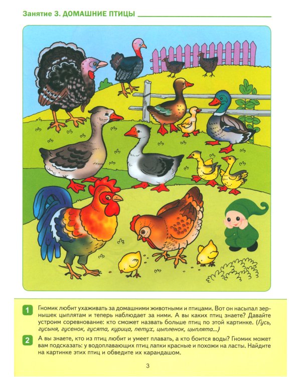 Развитие речи в детском саду и дома. Большая рабочая тетрадь. 3-4 года