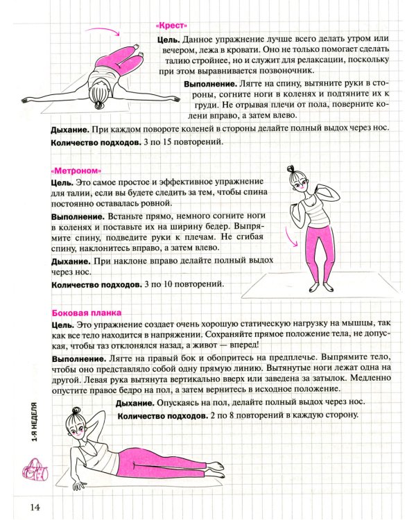 Мой блокнот. Пресс и ягодицы 