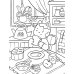 Котики. Капибары: книжка-раскраска