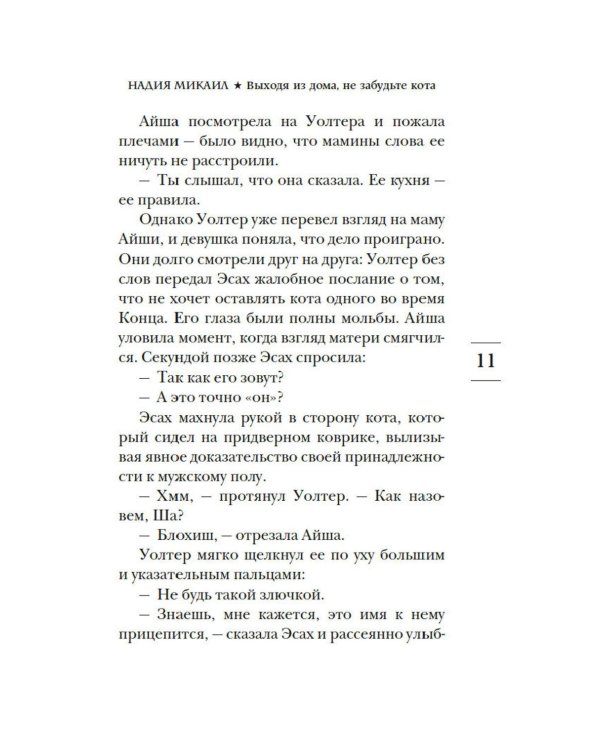 Дополнительное изображение книги «Выходя из дома, не забудьте кота: роман»