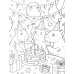 Котики. Капибары: книжка-раскраска