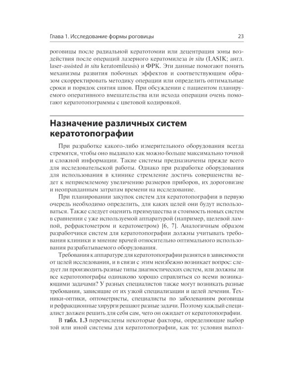 Кератотопография. Теория и практика