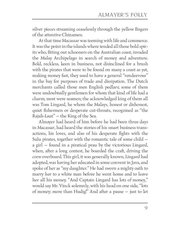 Almayer`s Folly = Глупость Альмайера: роман на англ.яз