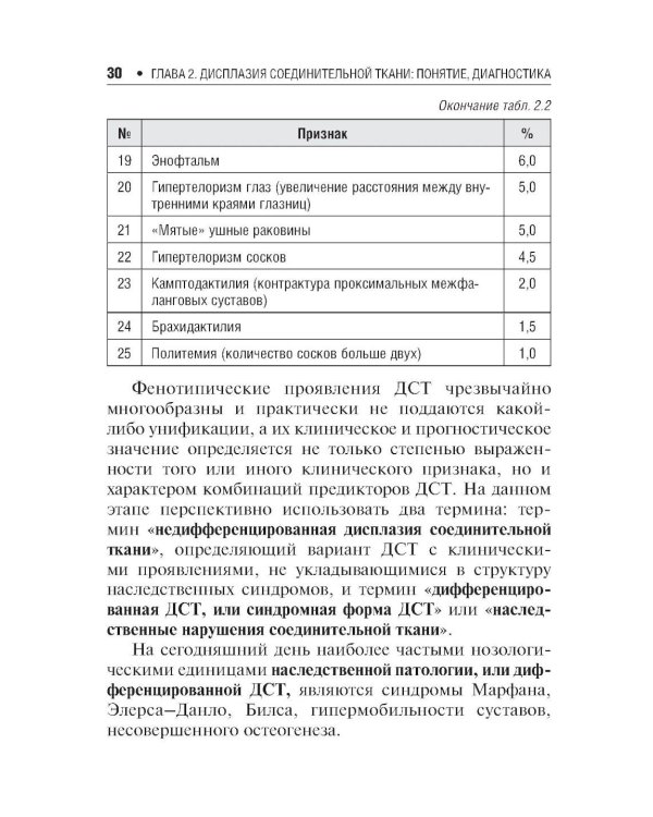 Дисплазия соединительной ткани. 2-е изд., испр. и доп