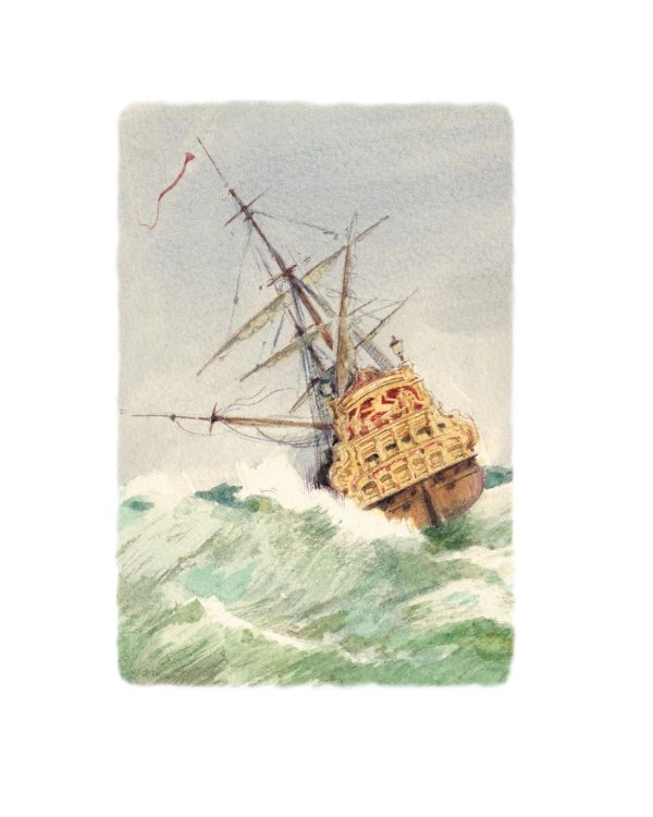 Робинзон Крузо (илл. А. Иткина)