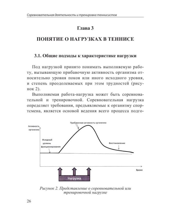 Соревновательная деятельность и тренировка теннисистов