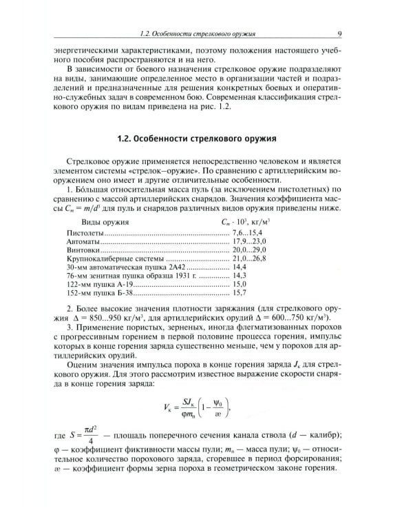 Средства ближнего боя: стрелковое оружие: Учебное пособие