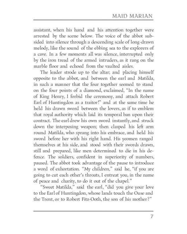 Maid Marian = Девица Мэриан: на англ.яз