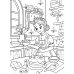 Принцессы. Единороги: книжка-раскраска