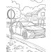 Трансформеры. Гонки: книжка-раскраска
