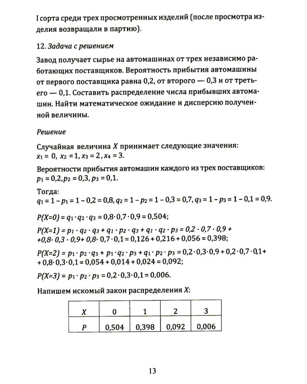Современный риск-менеджмент и возможности страхования. Количественные методы оценки риска: примеры и задачи: Учебное пособие