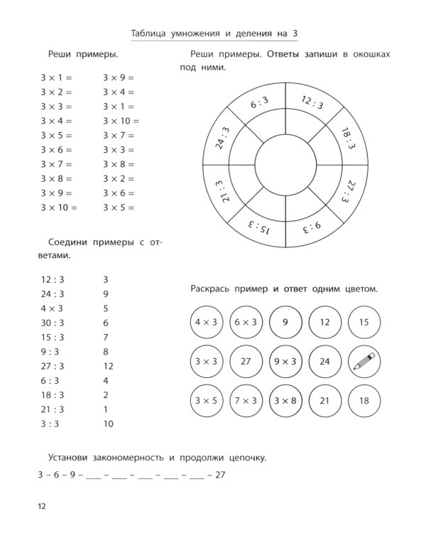 Тренажер по умножению и делению