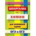 Шпаргалка по химии для успешной сдачи ОГЭ и ЕГЭ Шпаргалка по химии для успешной сдачи ОГЭ и ЕГЭ