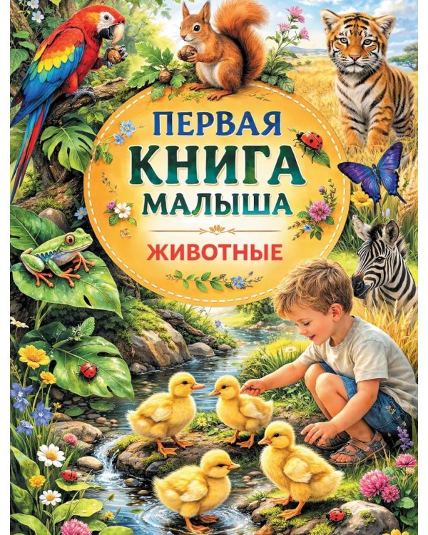 Первая книга малыша. Животные