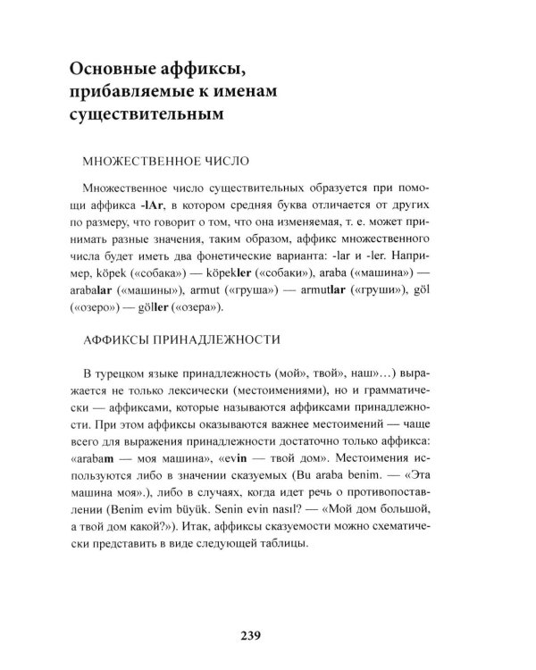 Лексический минимум турецкого языка с кратким грамматическим справочником
