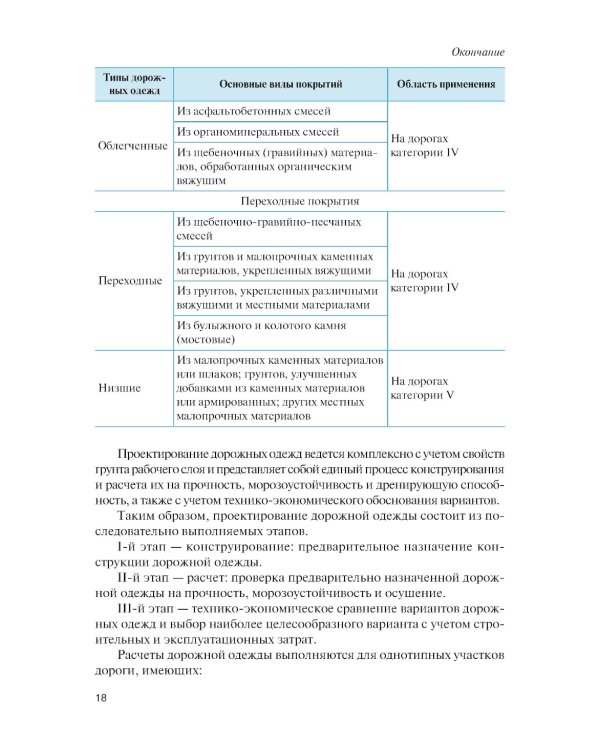 Проектирование дорожных одежд автомобильных и городских дорог: учебное пособие
