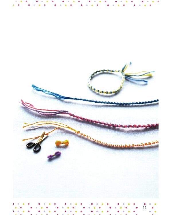 Бижутерика: Научись плести фенечки и браслетики из нитей