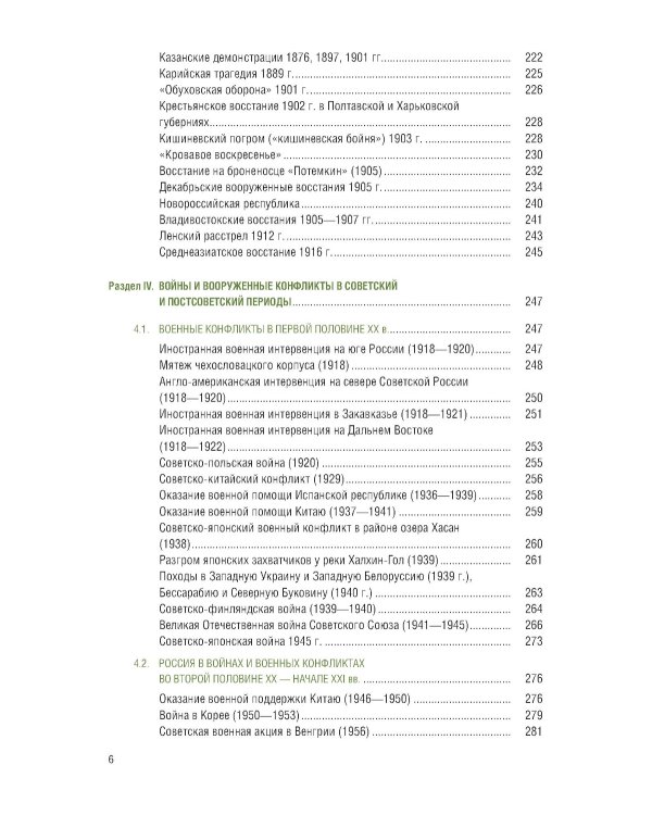 История России: войны и вооруженные конфликты: справочное издание