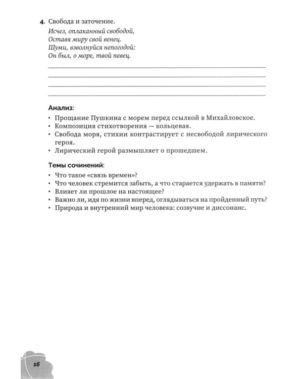 Аргументы для сочинения: А.С. Пушкин