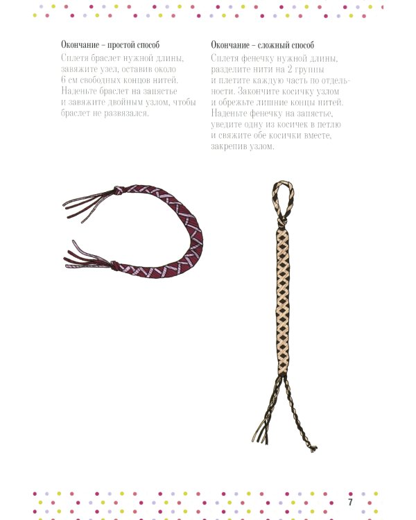 Бижутерика: Научись плести фенечки и браслетики из нитей